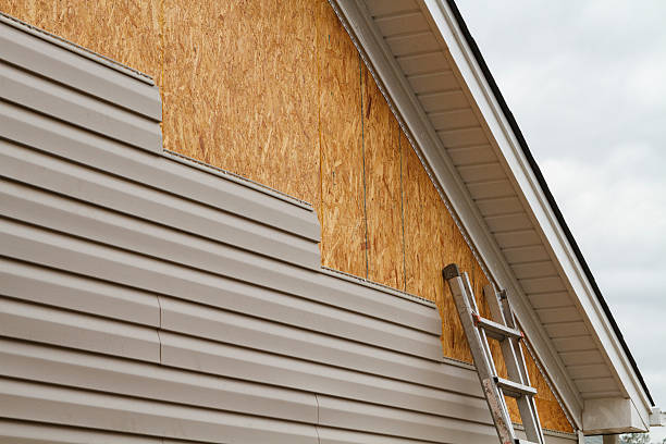 Professional Siding Contractor technician working in Kennett Square, PA